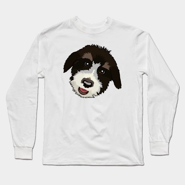 Sheepdog Long Sleeve T-Shirt by crankycranium